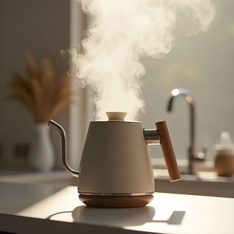 Chaleira elétrica moderna.