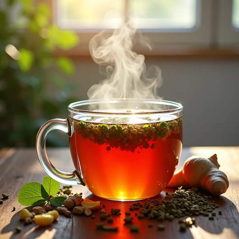 Chás e infusões: aliados naturais para aliviar a rouquidão e hidratar a garganta.