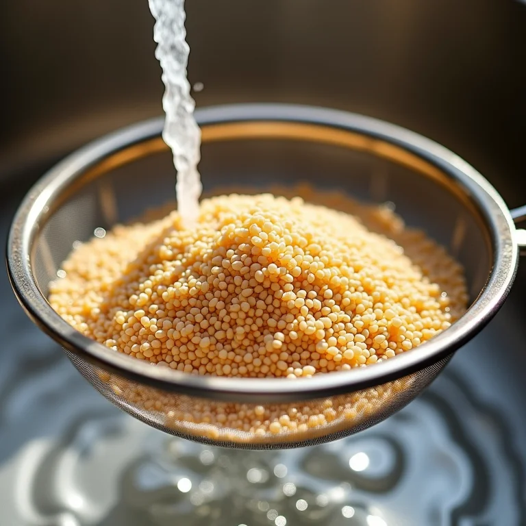 Como lavar quinoa real corretamente