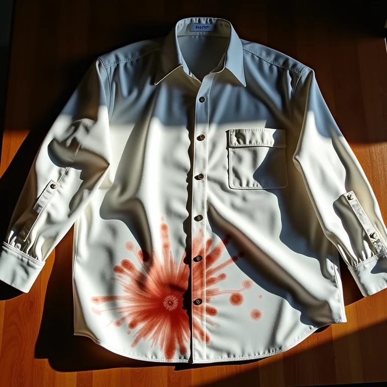 Comparação entre mancha recente e antiga