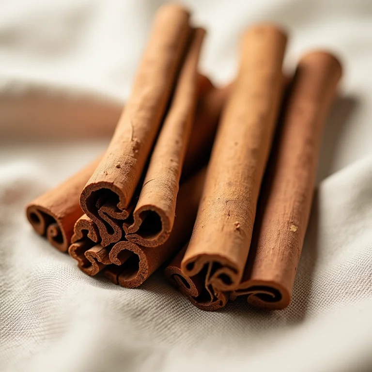 Comparativo visual entre canela Ceylon e Cassia