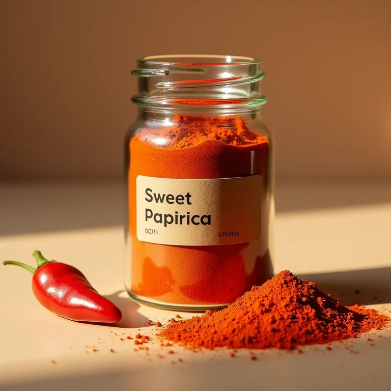 Conservação da páprica doce