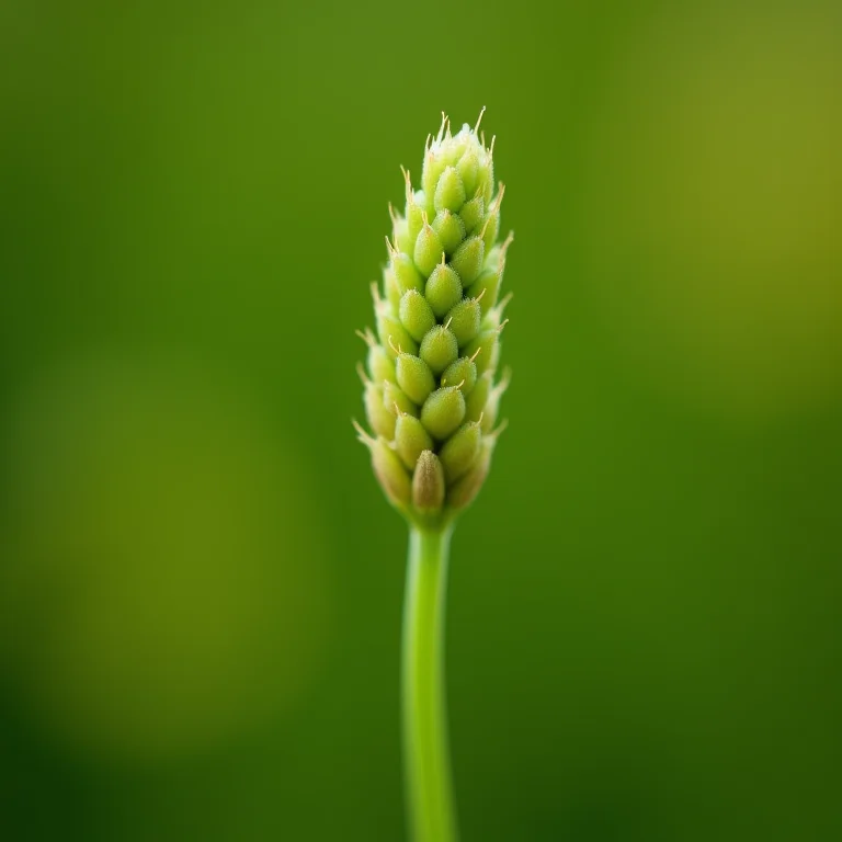 Detalhes da cavalinha em close-up