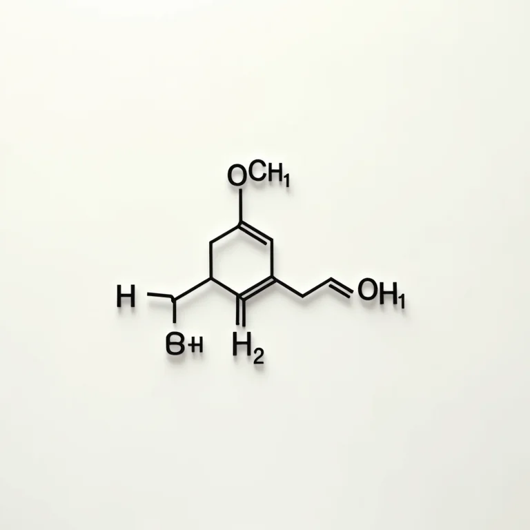 Diagrama das propriedades químicas da arruda.