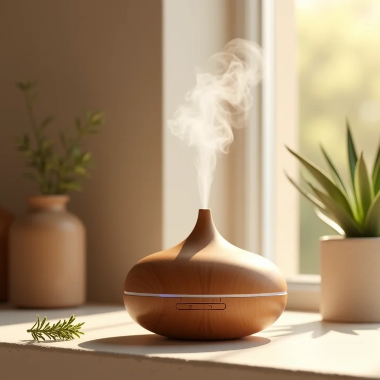 Difusor de óleo essencial de arruda