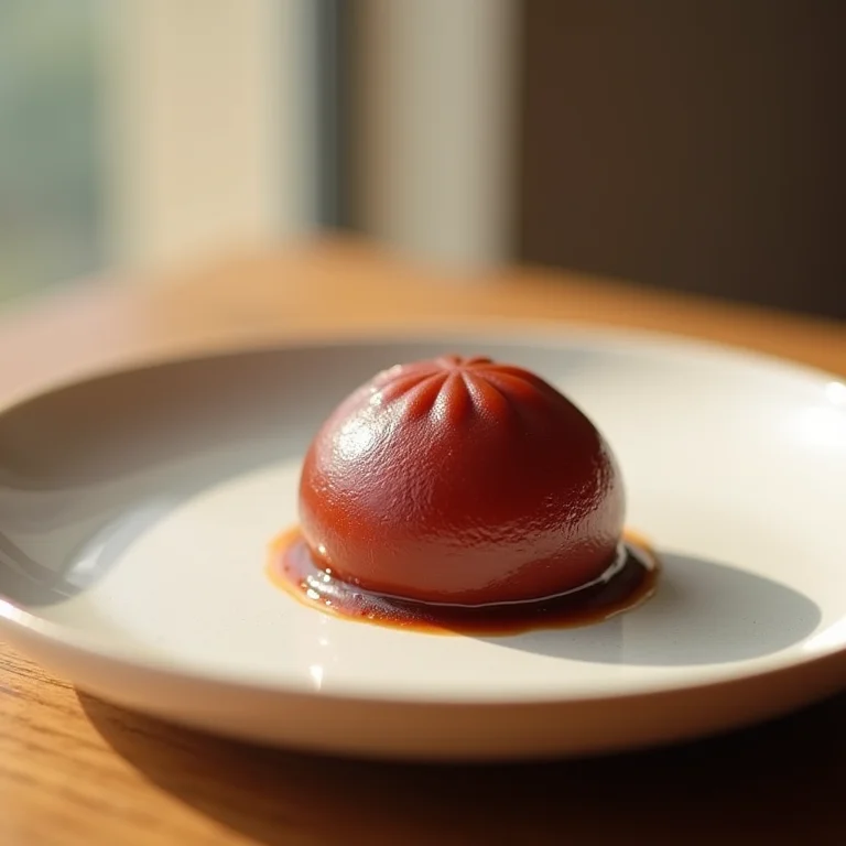 Doce japonês com feijão azuki