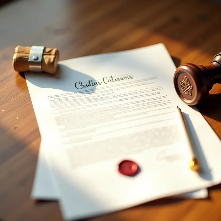 Documento oficial dos proclamas para casamento civil