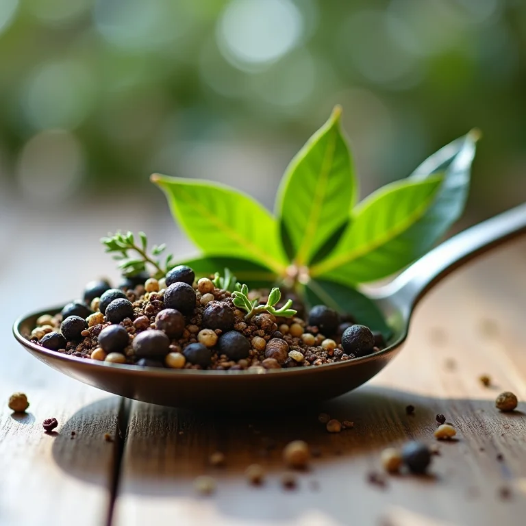 Ervas e especiarias para caldo