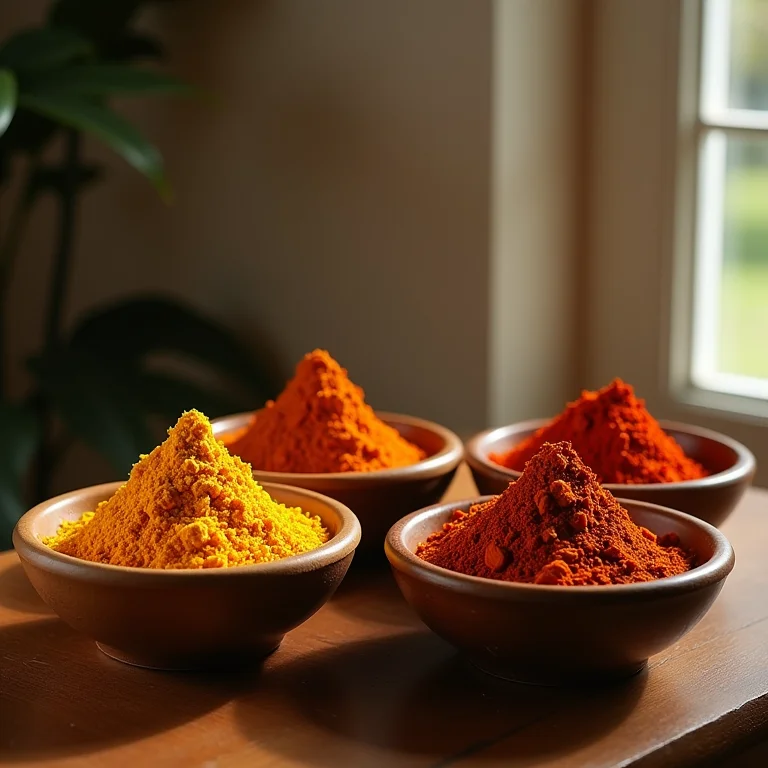 Especiarias exóticas para dar um toque único ao seu omelete.