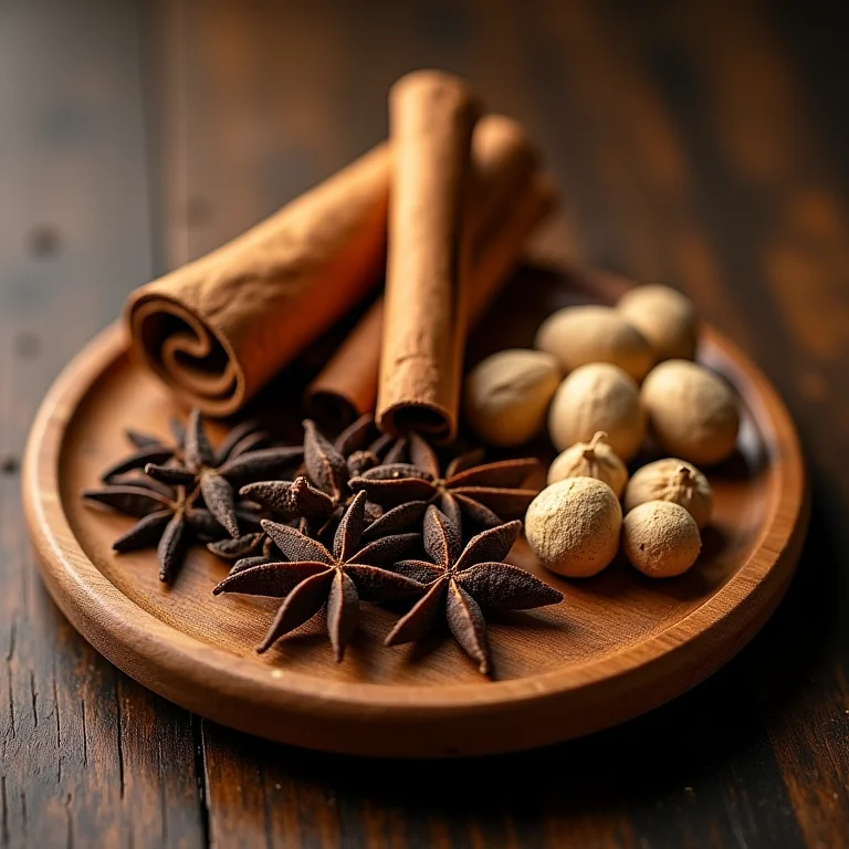 Especiarias para dar um toque especial ao curau.