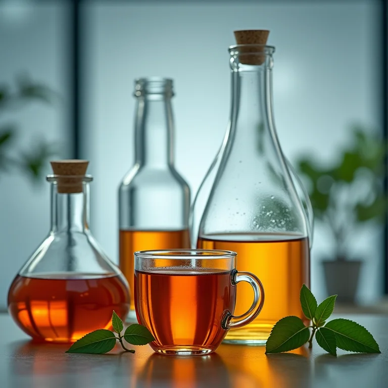 Estudos científicos e evidências do chá de abacaxi e hortelã.