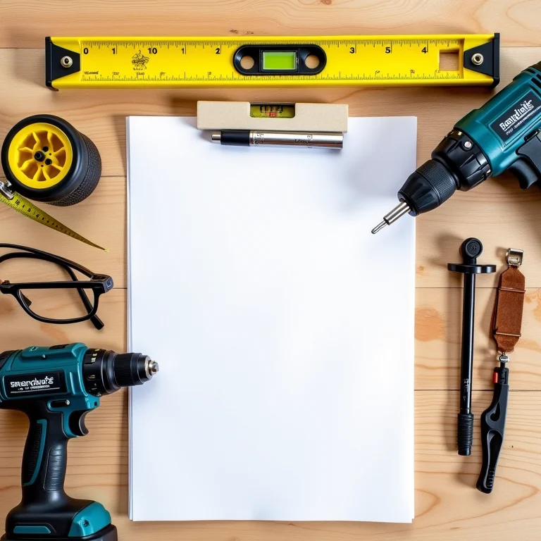 Ferramentas para construir parede de escalada