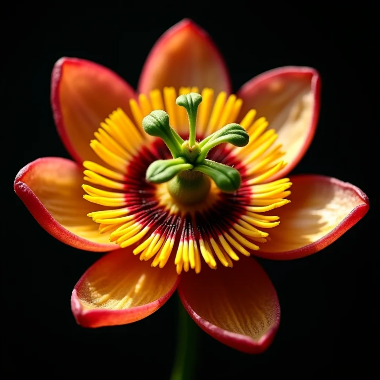 Flor e polpa de maracujá para chá relaxante