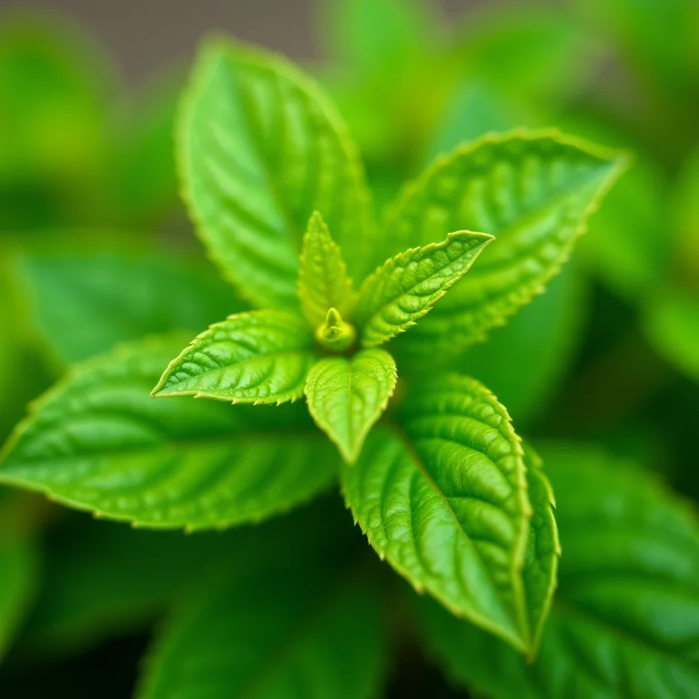 Folhas secas de erva cidreira prontas para o preparo do chá.