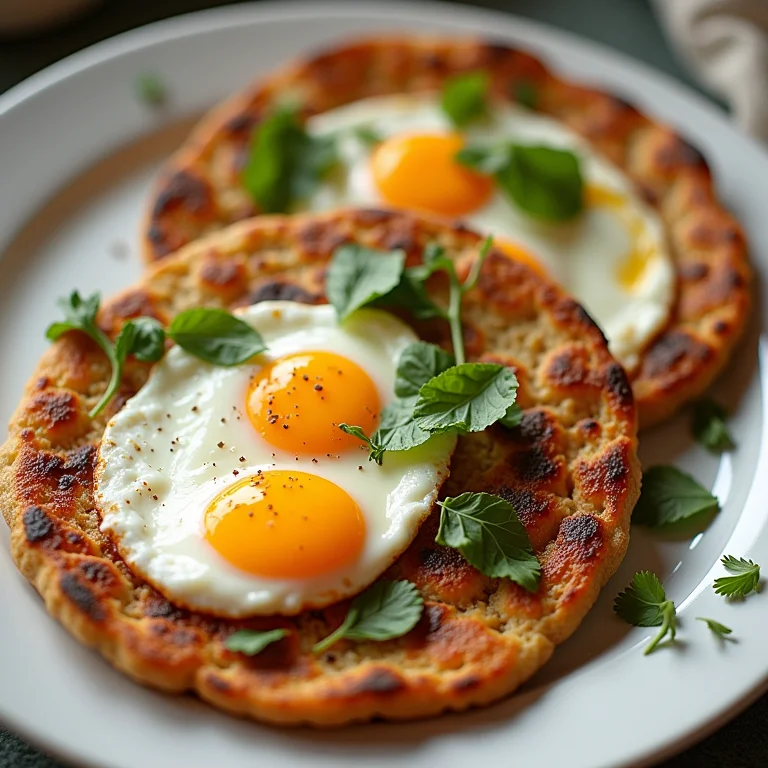 Galettes de trigo sarraceno com recheios variados