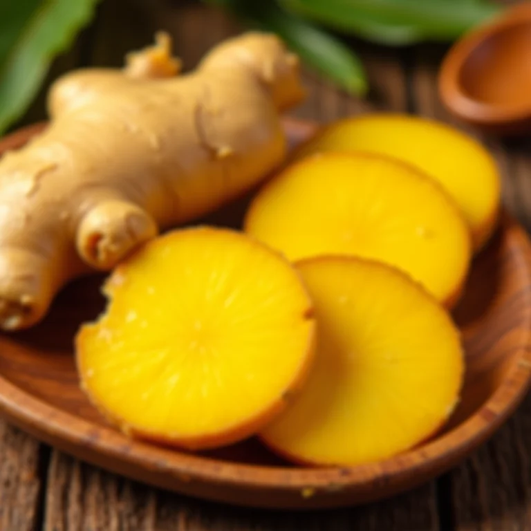 Gengibre fresco: a raiz poderosa que alivia a rouquidão.