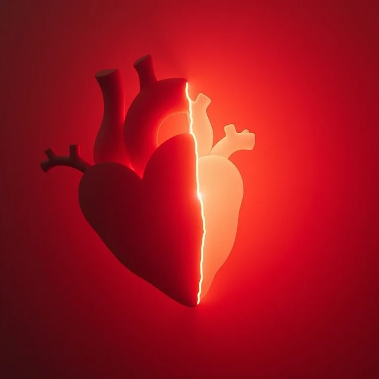 Ilustração da relação entre colesterol alto e doenças cardiovasculares