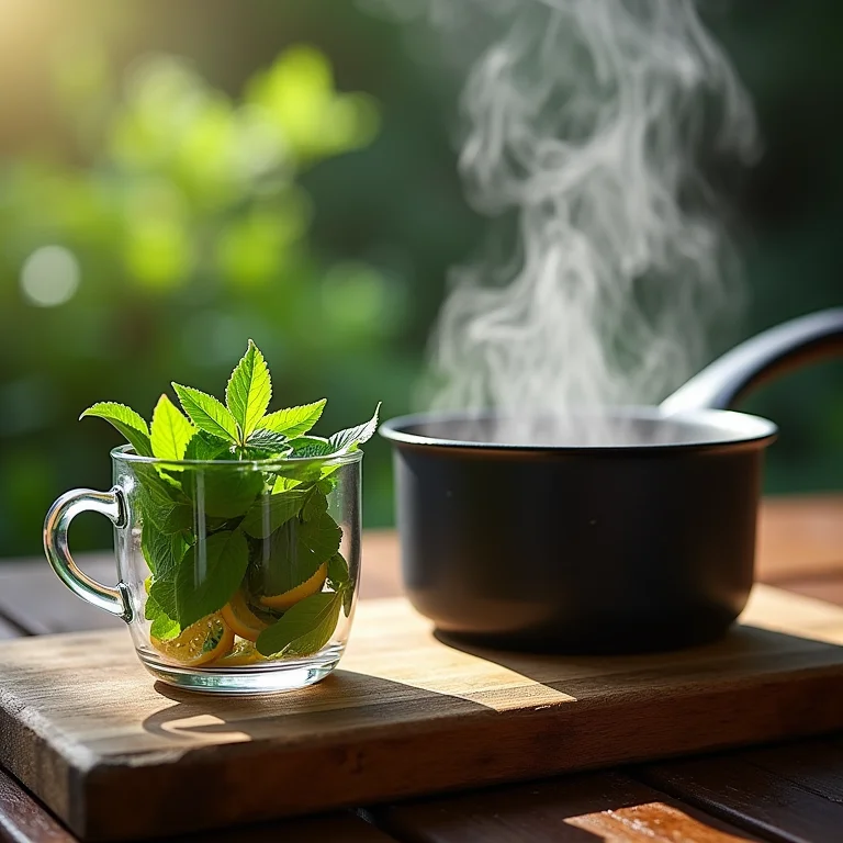 Infusão versus decocção: qual a diferença no preparo do chá de erva cidreira?