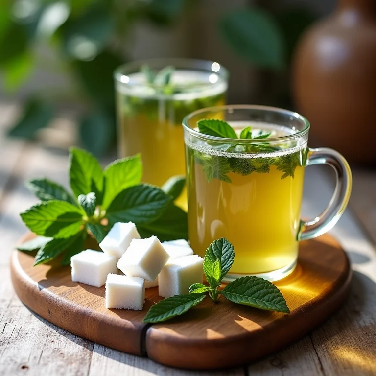 Ingredientes essenciais para preparar um autêntico chá de menta marroquina