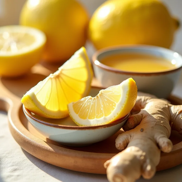 Ingredientes naturais para chá de garganta