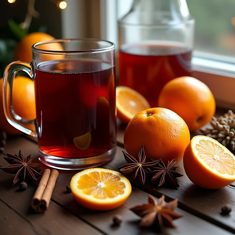 Ingredientes para vinho quente turbinado.