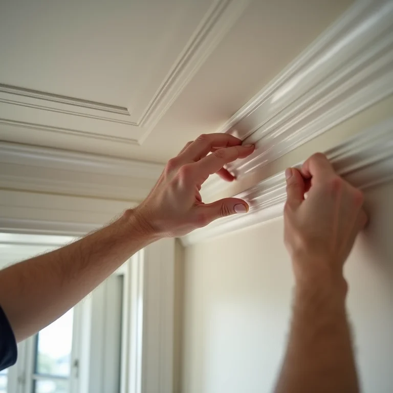 Instalação de sanca de gesso passo a passo.