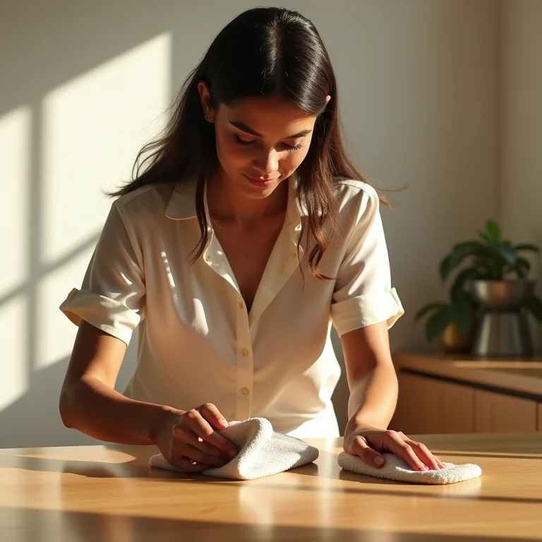 Limpeza física da casa para harmonização com arruda e alecrim