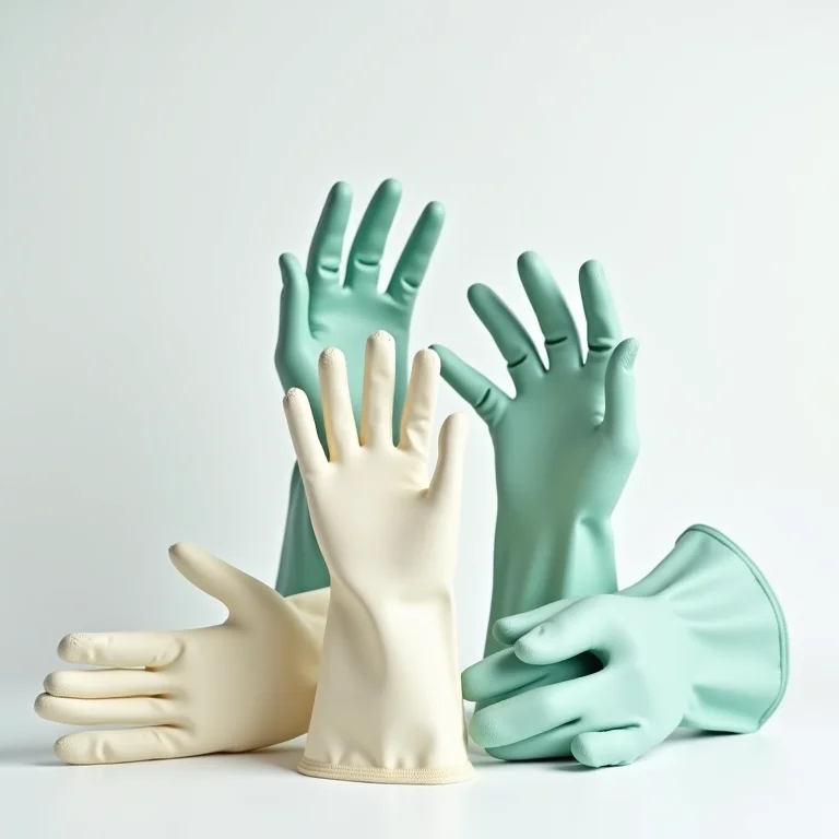 Luvas de proteção para limpeza de lareira