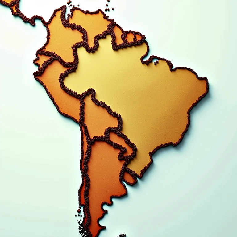 Mapa do Brasil com destaque para a região de cultivo do feijão Rosinha.