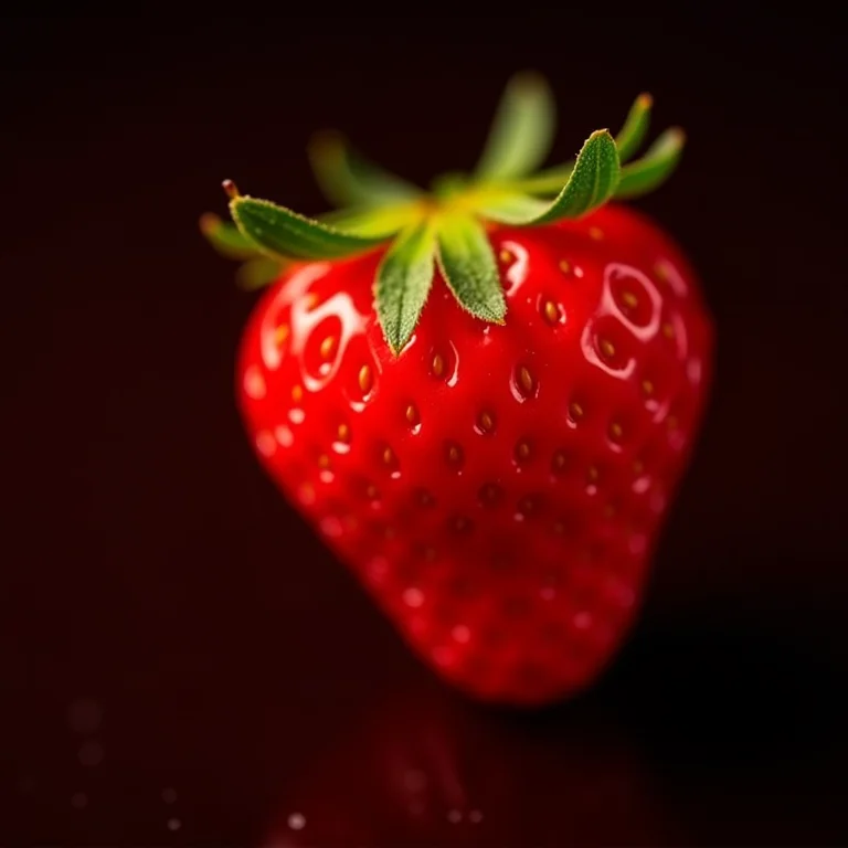 Morangos frescos para um chá antioxidante e cheio de vitamina C