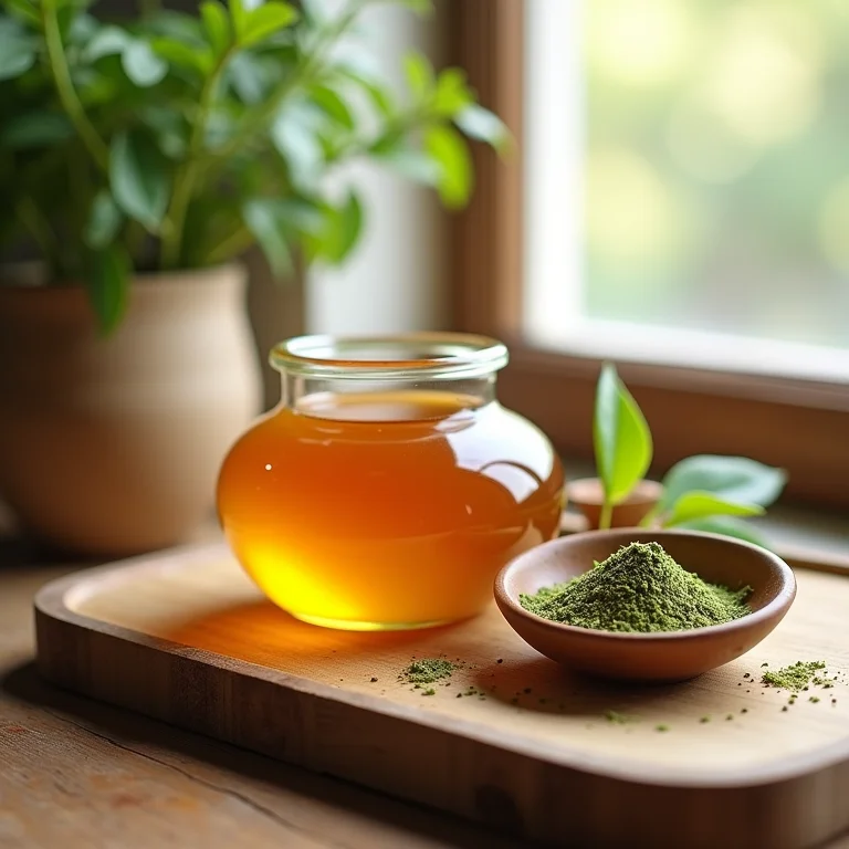 Opções de adoçantes naturais para chá gelado