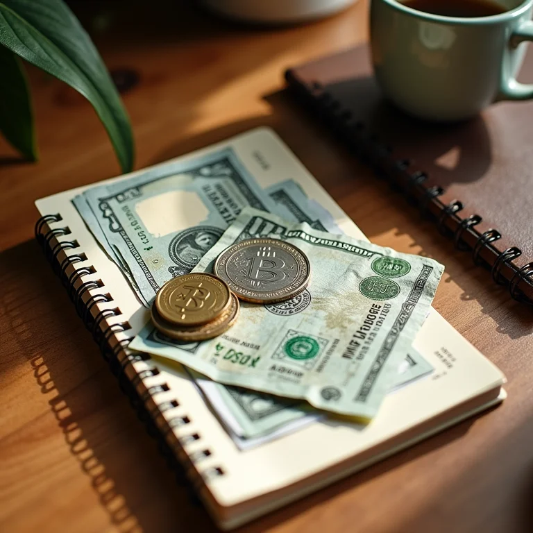 Organização de despesas fixas e variáveis em um apartamento