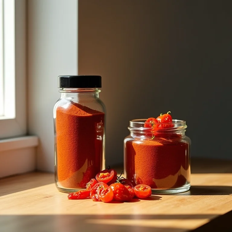Páprica defumada e tomate seco para um caldinho de feijão diferenciado.