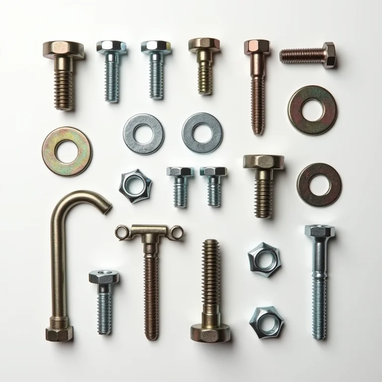 Parafusos e fixadores para parede de escalada