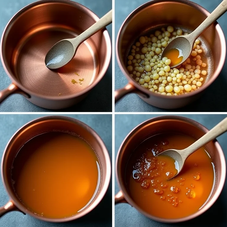 Passo a passo do preparo do molho madeira