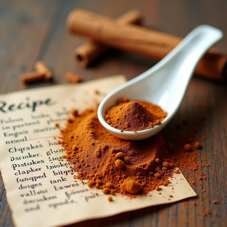 Perfil nutricional do chá de canela