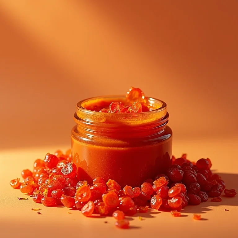 Pimenta como ingrediente em produto de skincare