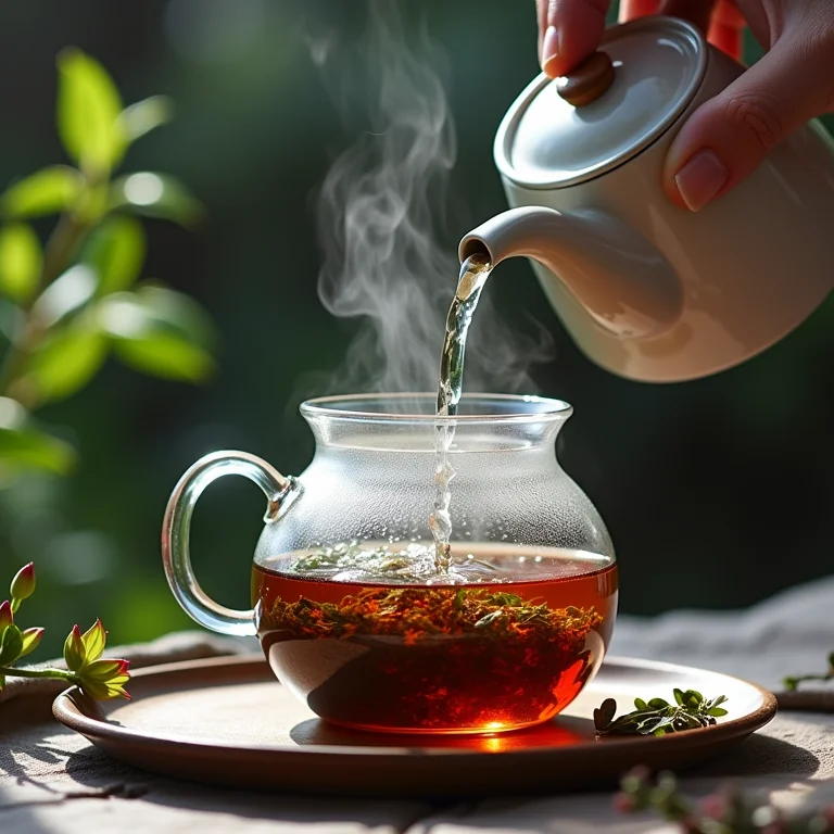 Preparo da infusão perfeita de chá