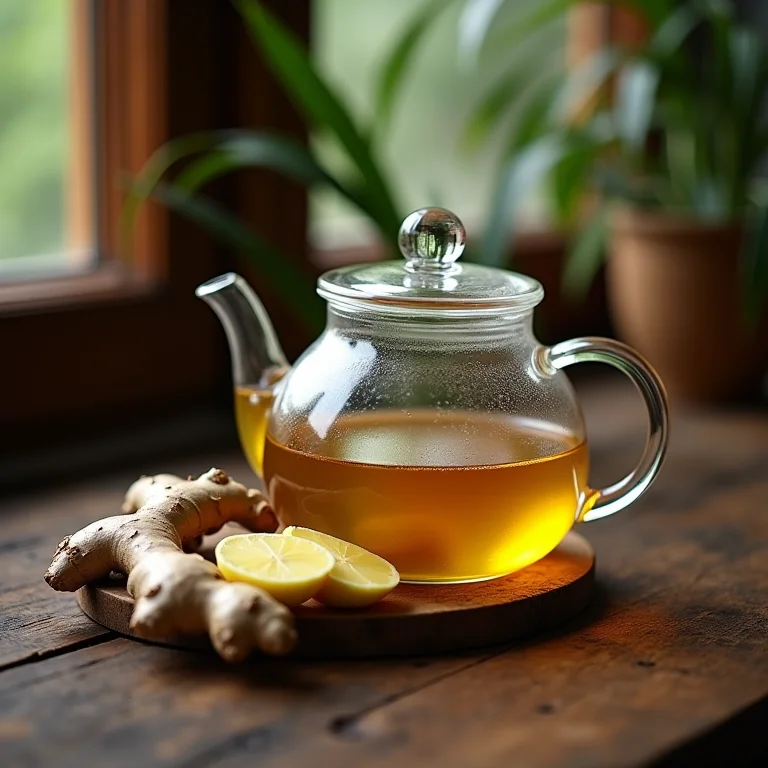 Preparo de chá de gengibre: infusão e decocção