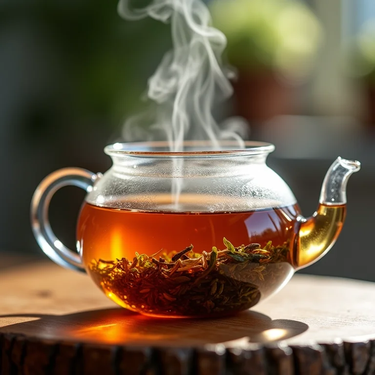 Preparo do chá base