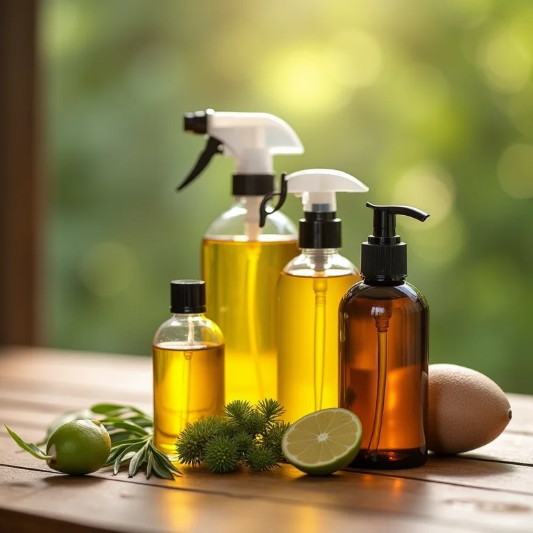 Produtos naturais para proteger as plantas e o lar.