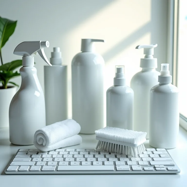 Produtos recomendados para limpeza de teclado de borracha