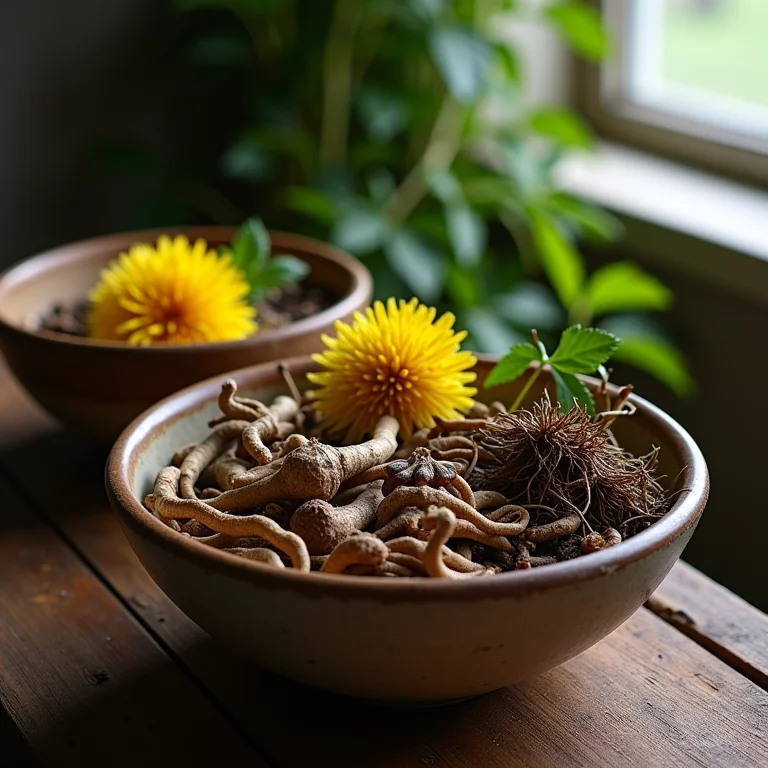 Raízes opcionais para chá: um blend de sabores e benefícios.