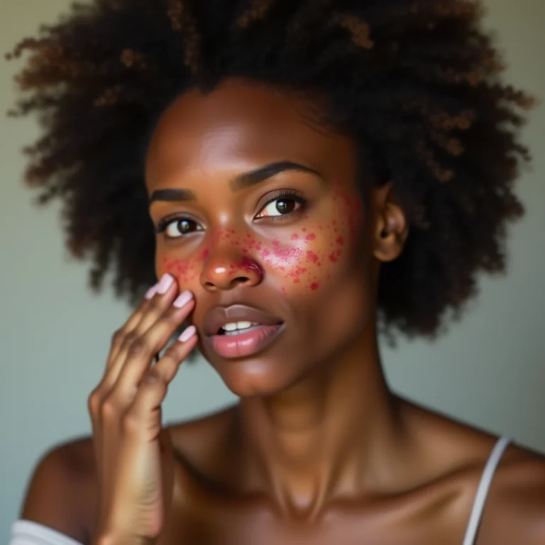 Reação alérgica após consumo de alfarroba