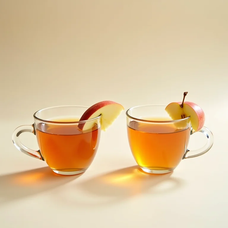 Receitas criativas de chá com maçã Fuji e Gala