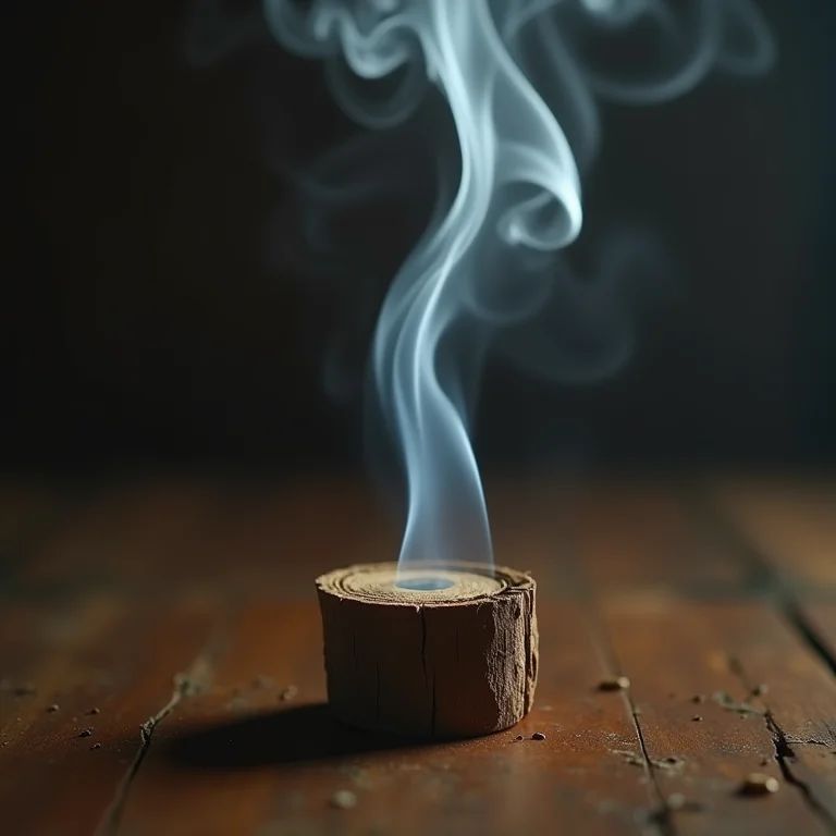 Smudge stick de arruda e outras ervas