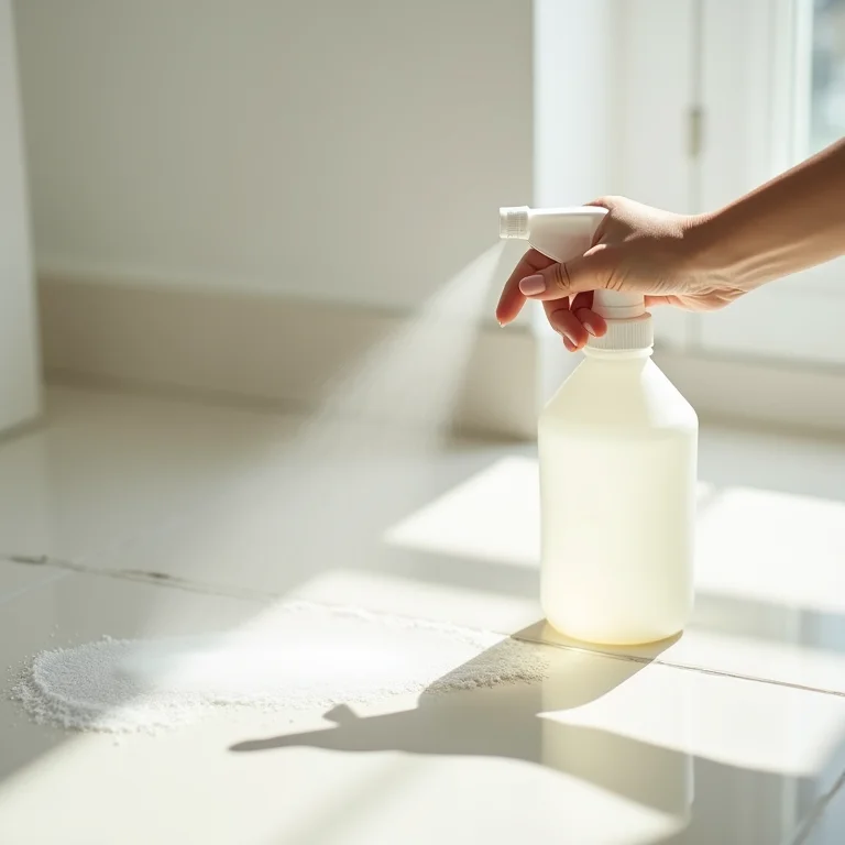 Solução caseira para limpar rejunte