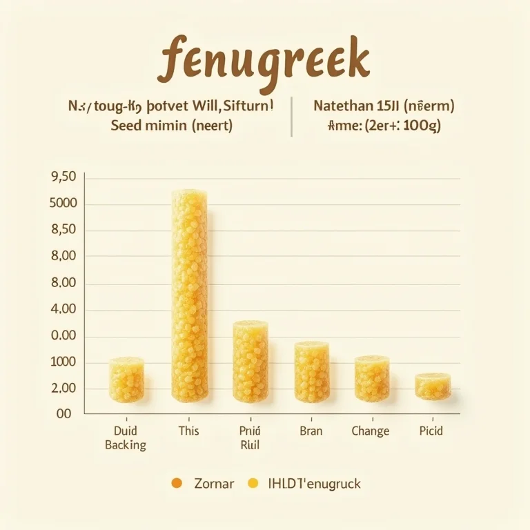 Tabela nutricional do feno grego