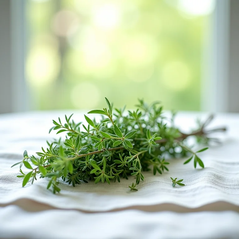 Tomilho: o coração aromático do zaatar