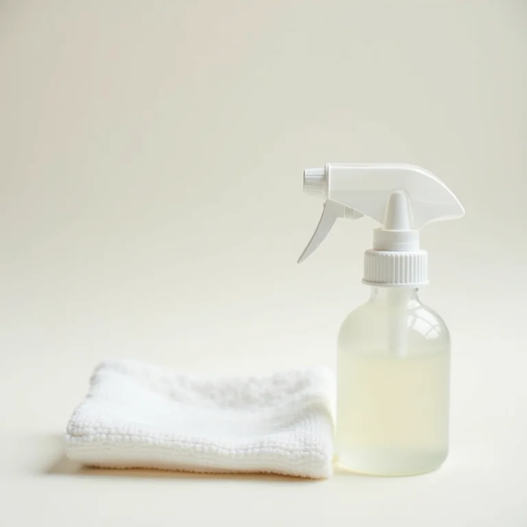 Vinagre branco como desengordurante natural.